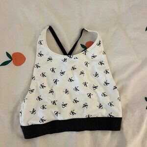 calvin klein rare jog bra